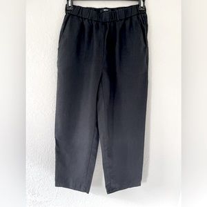 Quince European Black 100% Linen Pants